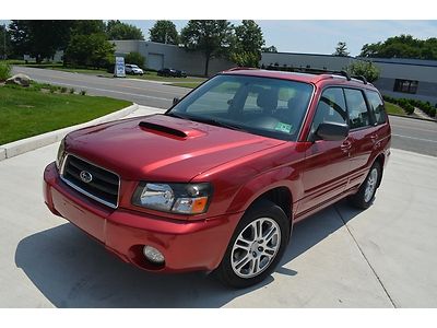 2004 subaru forester 2.5xt lather turbo , nice and clean