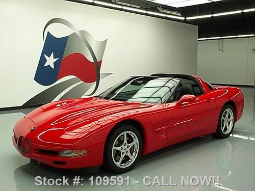 2004 chevy corvette auto hud targa top-glass bose 62k texas direct auto