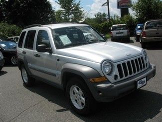 2005 jeep liberty sport 6 cylinder four wheel drive low miles very clean