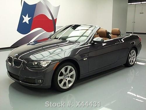 2008 bmw 335i convertible twin-turbo 6-spd leather 47k texas direct auto