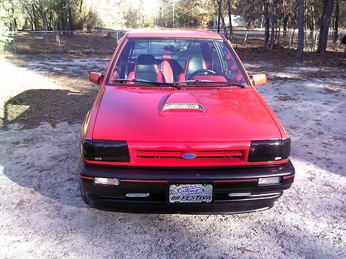 1988 ford festiva l hatchback 2-door 1.3l