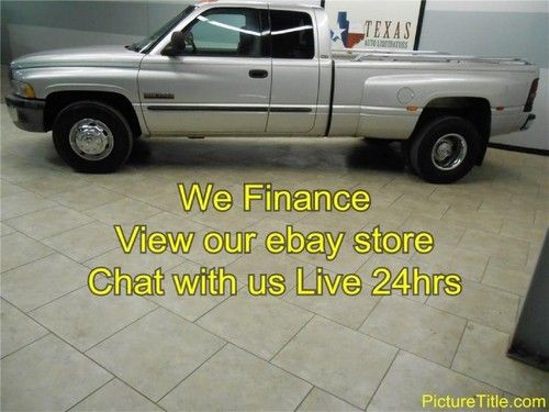 01 dodge 3500 ext cab dually 5.9 cummins diesel finance texas