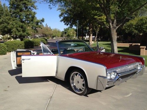 1961 lincoln continental convertible - suicide doors - restored - must sell now