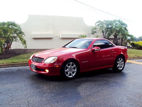 2001 Mercedes benz slk 230 kompressor