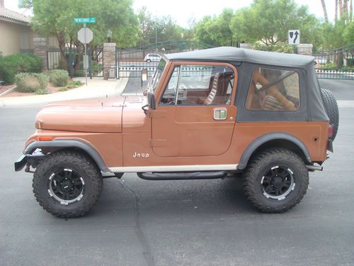 Find used 1983 Jeep CJ7 4x4 Lots of New Parts in Las Vegas ...