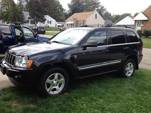 2005 jeep grand cherokee limited sport utility 4-door 4.7l 4x4 loaded no reserve