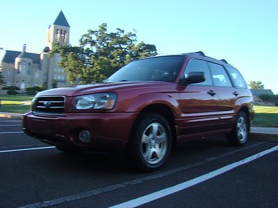 2003 subaru forester all wheel drive 5 speed manual one owner no reserve