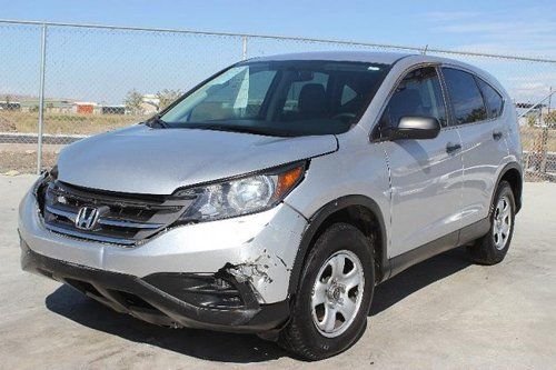 2012 honda cr-v lx damaged salvage runs! economical low miles nice unit l@@k!