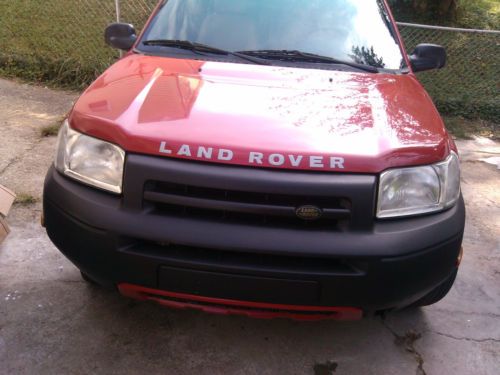 2002 land rover freelander se sport utility 4-door 2.5l great condition