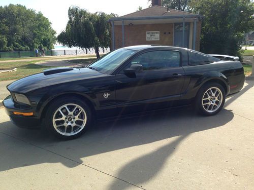 09 ford mustang gt svt wheels no reserve manual trans steeda cold air exhaust !!