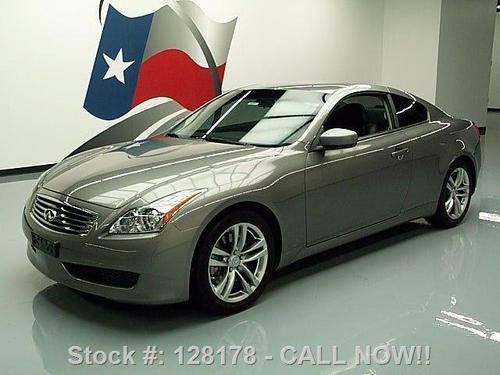 2008 infiniti g37 journey coupe automatic one owner 30k texas direct auto