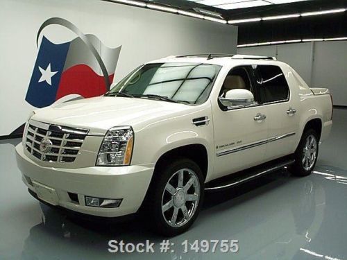 2008 cadillac escalade ext awd sunroof nav dvd 22&#039;s 70k texas direct auto