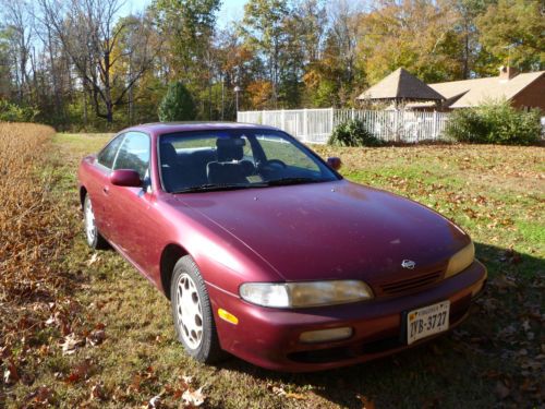 1995 nissan 240sx 5 speed coupe 2 dr, all original, no modifications