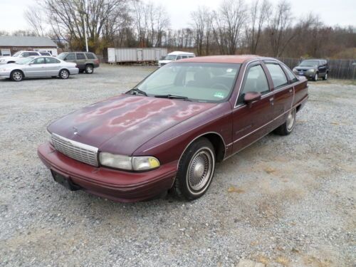 No reserve 1992 chevy caprice runs really well good tires