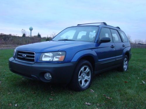 2003 subaru forester automatic all wheel drive maintained and great no reserve