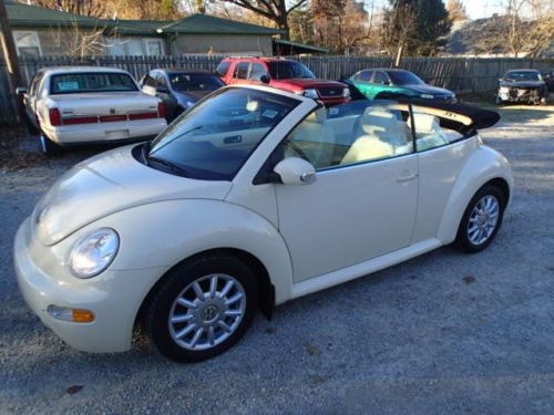 2004 volkswagen beetle convertible, non salvage, clear title,
