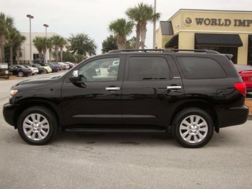 Certified 2011 toyota sequoia platinum edition 4x4 - every option available