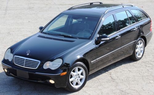 2002 mercedes c320 luxury  wagon one owner no reserve california title