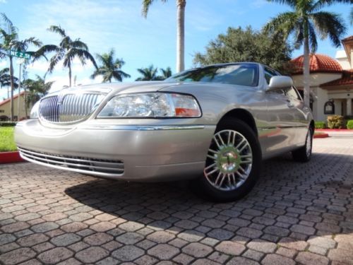 2008 lincoln town car signature limited 56k miles heated seats chrome wheels***