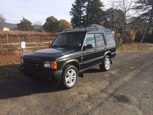2002 land rover discovery series ii se 4x4 - great condition - black