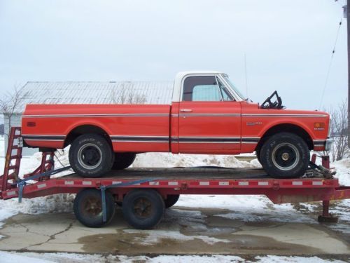 1971 c20 chevy 3/4 ton long box trucks, 4x4 &amp; 4x2, c10, k10, k20