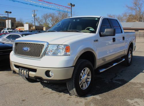 5.4l v8 lariat 4wd leather power seat tow package park assist running boards