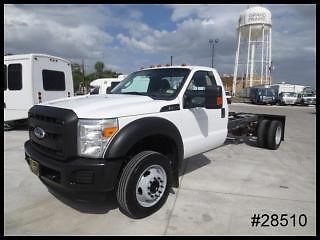 4x4 f450 regular cab dually work truck 4wd 6.8 v10 - beds available - we finance