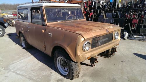 1960`s international scout  project or parts car