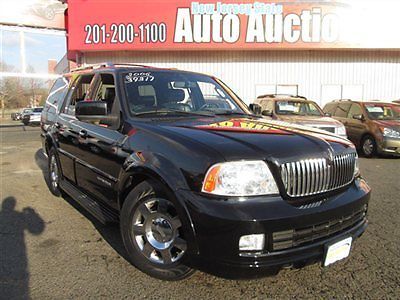06 lincoln navigator luxury leather sunroof navigation dvd pre owned 3rd row