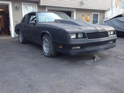 1986 monte carlo ss project drag car roller 4.11 posi,cage, flowmaster no reserv