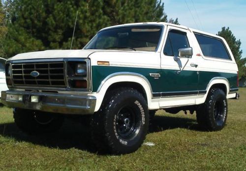 1986 ford bronco 4x4 with 35&#034; tires