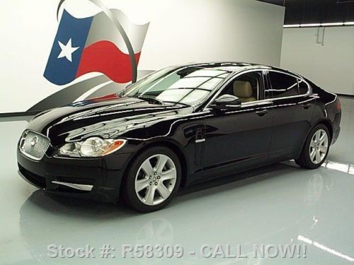 2010 jaguar xf sunroof htd leather nav 19&#039;&#039; wheels 45k! texas direct auto