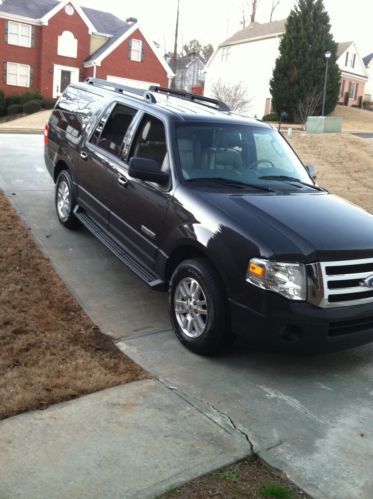 Grey ford expedition el limited , good condition, dvd player, leather, new tires
