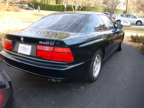 Bmw 840 ci--classic design luxury sports coupe