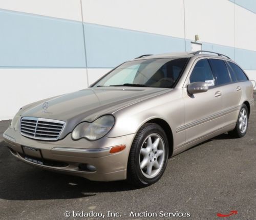 2004 mercedes-benz c240 c-class wagon 5-door v6 tiptronic a/t leather sunroof