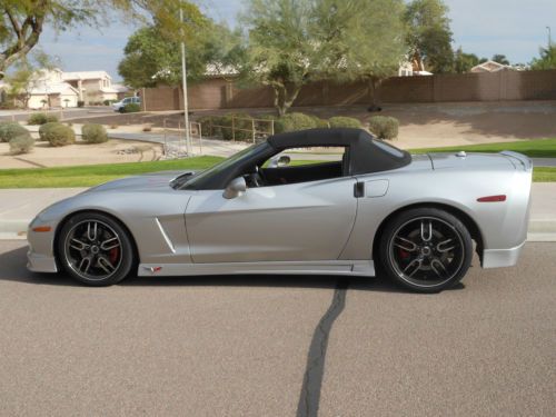 2005 corvette c6 supercharged convertible 22k miles 6 speed gorgeous -