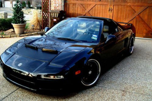 1998 acura nsx black meticulously maintained