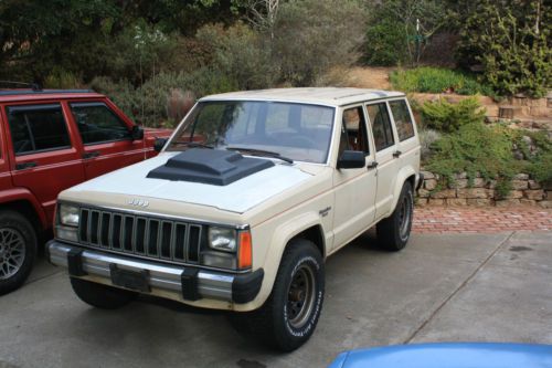 Supercharged 1984 jeep cherokee 4-door 2.8l 4wd