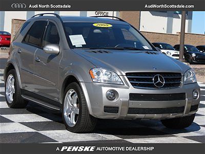 08 mercedes ml63 amg awd leather sun roof  heated seats  gps back up camera