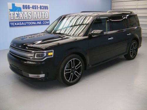 We finance!!!  2013 ford flex limited awd ecoboost pano roof nav 29k texas auto