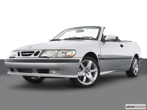 2003 saab 93 9-3 se convertible cabriolet lower miles very nice no reserve !