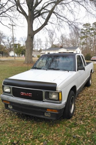 1992 gmc sonoma sle extended cab pickup 2-door 4.3l
