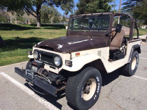 1974 toyota fj land cruiser with rare options