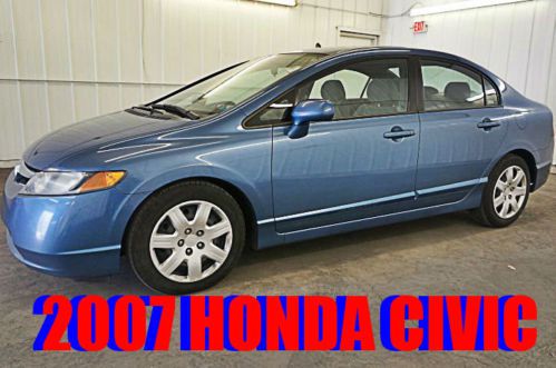 2007 honda civic lx one owner gas saver lots of fun sporty wow!!!