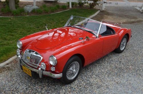 1960 mga 1600 mkii roadster, gorgeous concours restoration, one prior owner, 88k