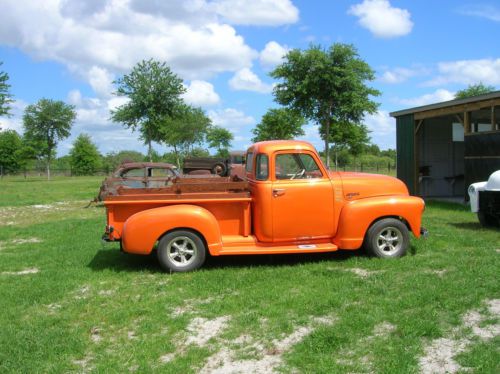 1949 chevy truck shortbed.  v8 ps pb automatic 5 window cab