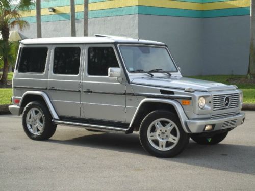 G500 sil/gry suv 4x4 runs and drives great hwy miles