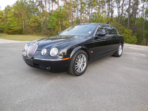 2005 jaguar s-type 3.0 black sport package 70,837 miles