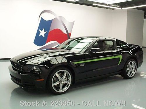 2013 ford mustang gt 5.0 6-speed leather 20&#039;s 370 miles texas direct auto