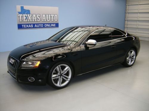 We finance!! 2010 audi s5 prestige quattro pano roof nav heated seats texas auto